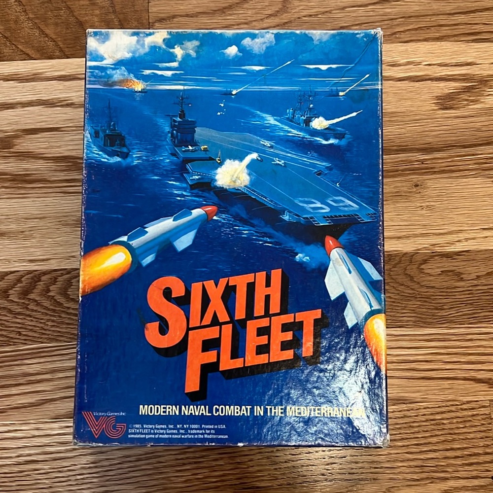 🚢 Sixth Fleet Naval Combat Game🚢